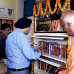 Library Inauguration by GM Shri Jagmohan Singh