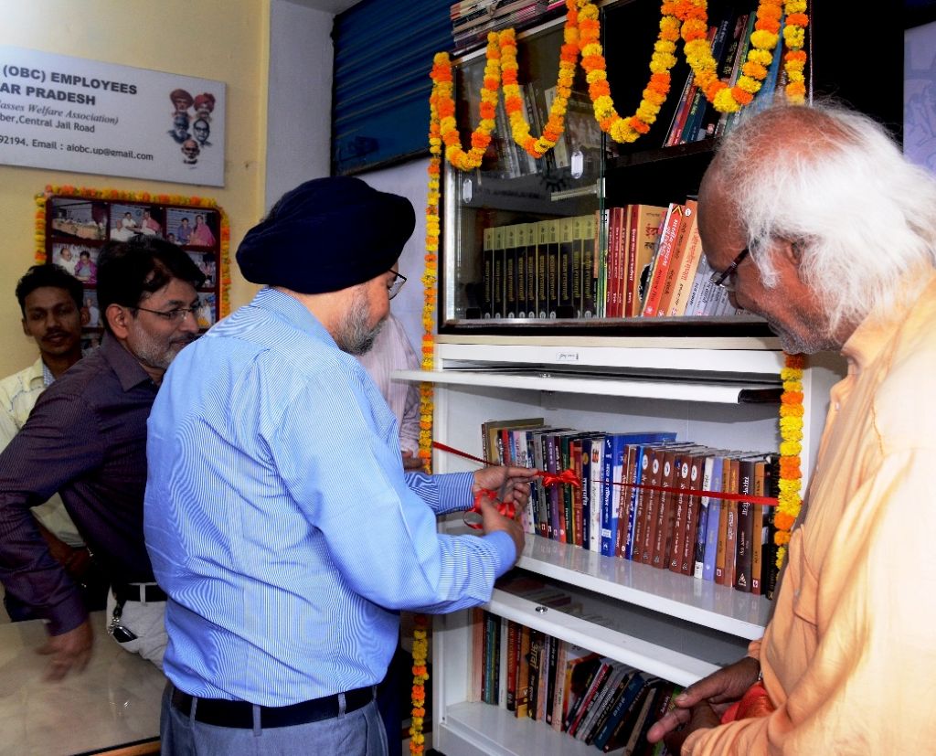 Library Inauguration by GM Shri Jagmohan Singh
