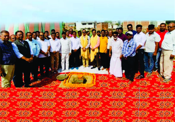 शक्ति भवन की आधारशिला - 1